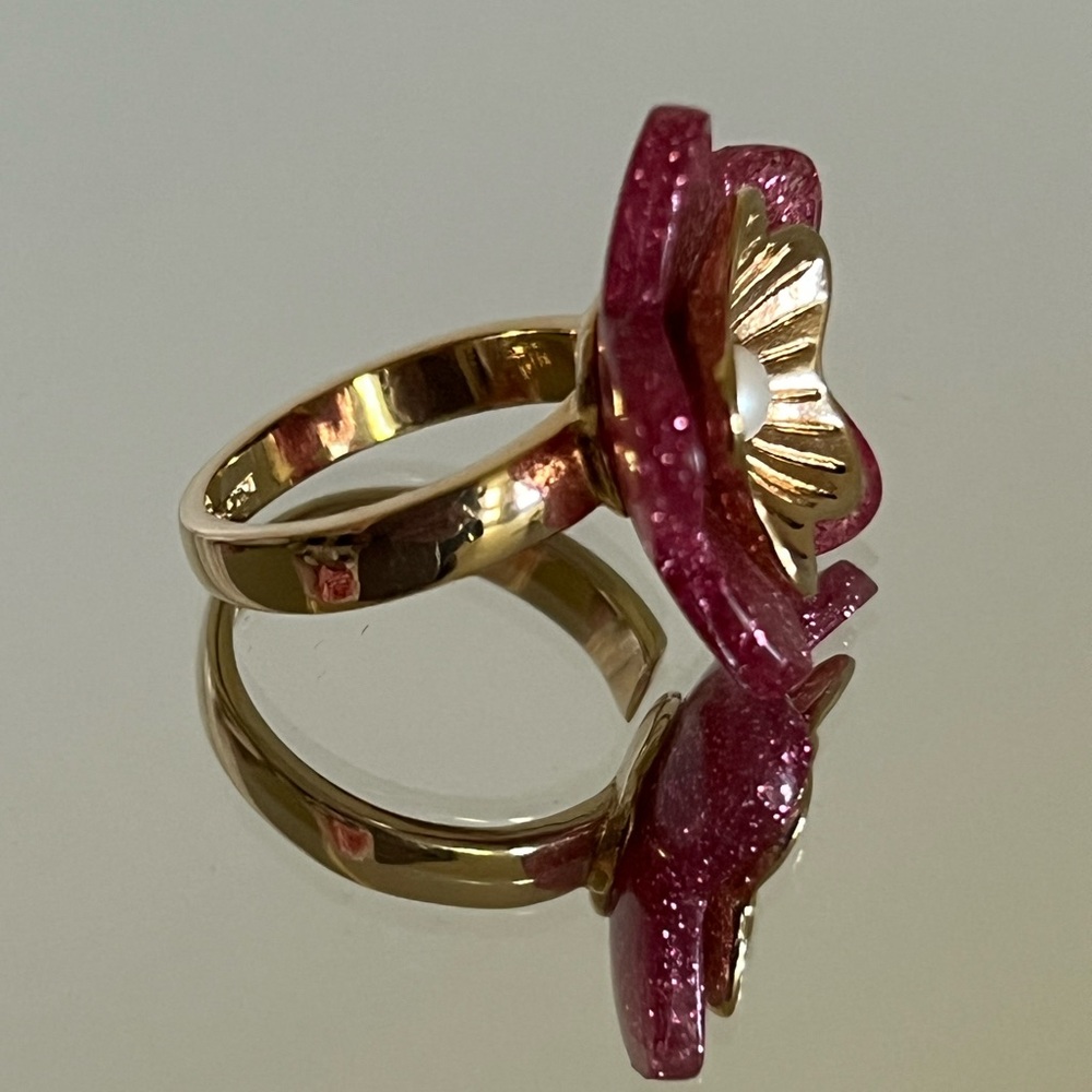 Coach Flower Ring - Picture 7 of 9